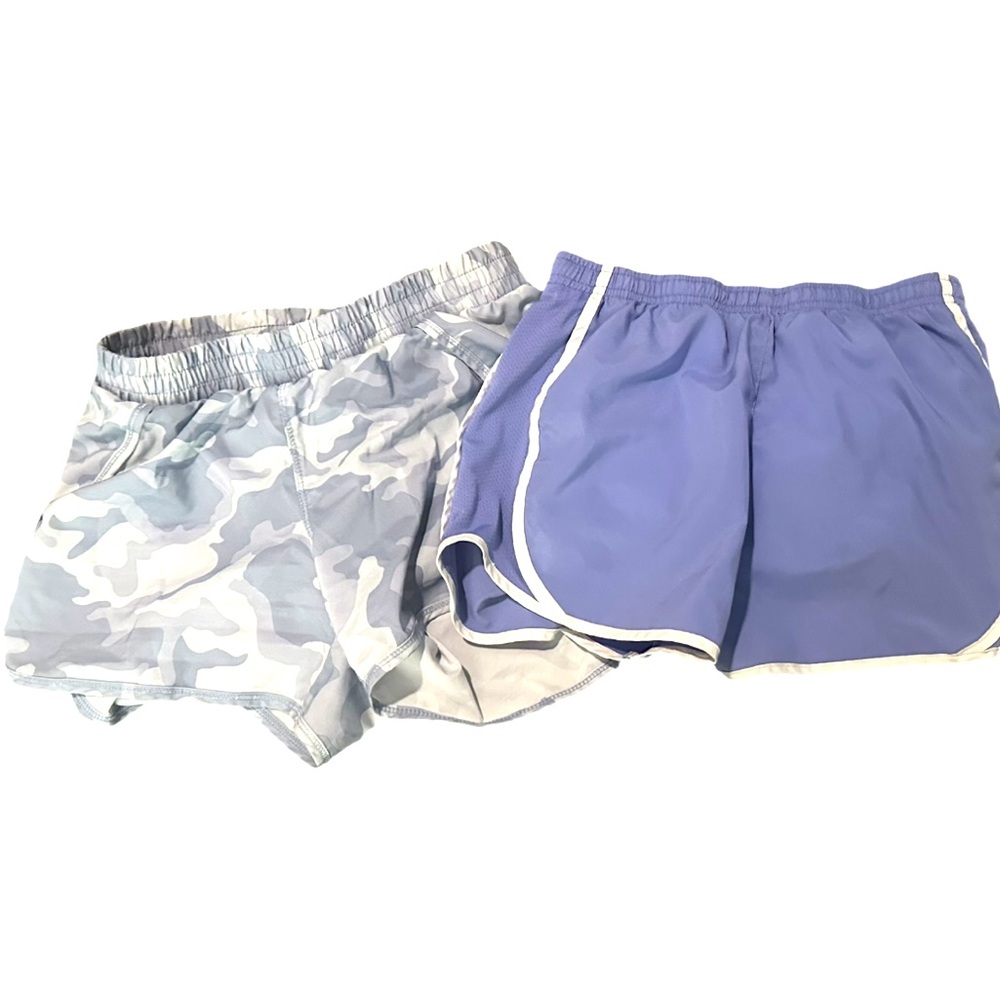 2 pairs super cute All In Motion Shorts Brand New